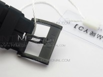 HTY RG/DLC CYF white dial black Crown On Black Rubber Strap Asian movement like to HTY Cal.101
