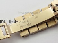 DateJust 28mm RG Diamond Bezel BP Best Edition White Rose gold Dial on RG Bracelet ETA2671