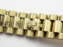 DateJust 28mm YG Diamond Bezel BP Best Edition White Silver Dial on YG Bracelet ETA2671