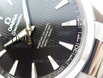 Aqua Terra 150M SS VSF 1:1 Best Edition Black Textured Dial on SS Bracelet VS8500