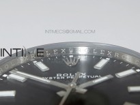 Oyster Perpetual 39mm 114300 BP 1:1 Best Edition Black Dial on SS Bracelet SA3132