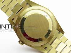 Day-Date 40 YG BP 1:1 Best 228239 Black Diamond Sticks Dial Diamond Bezel on SS Bracelet