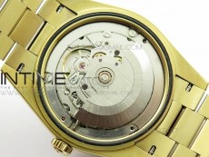 Day-Date 40 YG BP 1:1 Best 228239 Black Diamond Sticks Dial Diamond Bezel on SS Bracelet