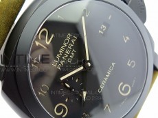 PAM441 O REAL CERAMIC V2 VSF 1:1 SUPER CLONE P9001 BEST ON BROWN ASSO STRAP