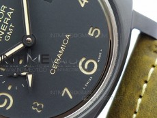 PAM441 O REAL CERAMIC V2 VSF 1:1 SUPER CLONE P9001 BEST ON BROWN ASSO STRAP