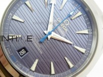Aqua Terra 150M Master Chronometers VSF 1:1 Best Edition Light Blue Dial Blue Second Hand on SS Bracelet A8900 Super Clone