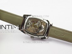 Kalpa Grande Tourbillon SS Silver Skeleton Dial on Brown Leather Strap