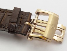 Kalpa Grande Tourbillon RG Gray Skeleton Dial on Brown Leather Strap