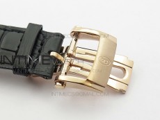 Kalpa Grande Tourbillon RG Dark Gray Skeleton Dial on Black Leather Strap