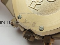 Royal Oak Chrono 26331ST RG OMF 1:1 Best Edition Brown dial on SS Bracelet A7750