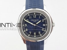 Aquanaut Jumbo 5168G 42mm SS ZF 1:1 Best Edition Blue Dial on Blue Rubber Strap 324CS (Free box)