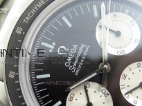 Speedmaster SS “Speedy Tuesday” OMF Best Edition Black Dial on SS Bracelet Manual Winding Chrono Movement