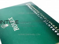 Rolex Protective Travel Plastic Watch Case + Booklet set New Version 1:1 Best Edition