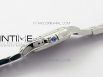 Panthère Secrete Ladies 22mm Diamond Bezel SS GF 1:1 Best Edition White Dial on SS Bracelet Ronda Quartz