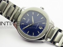 Piaget Polo S 42mm SS MKF 1:1 Best Edition Blue Textured Dial on SS Bracelet A1110P