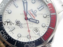 Seamaster Diver 300M SS "COMMANDER’S WATCH" BP 1:1 Best Edition on SS Bracelet A2824 (Free Nylon Strap)