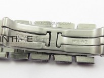 Tank Francaise Ladies 25mm Dia Bezel SS 8848F 1:1 Best Edition Ivory Dial on SS Bracelet Ronda Quartz