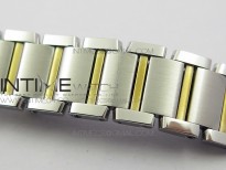 Tank Francaise Ladies 25mm SS/YG 8848F 1:1 Best Edition Ivory Dial on SS/YG Bracelet Ronda Quartz