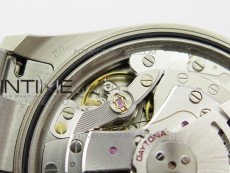 Daytona 116519LN JH Best Gray Dial Ceramic Bezel on SS Bracelet A4130