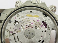 Daytona 116519LN JH Best Gray Dial Ceramic Bezel on SS Bracelet A4130