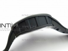 RM023 Real Ceramic Case KVF Best Edition Eagle Skeleton Dial RG Crown on Black Rubber Strap MIYOTA8215