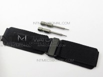 BR 03-94 Chrono PVD Brown Dial Black Markers on Black Rubber Strap A7750 (Free Nylon Strap)