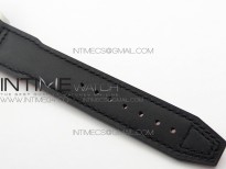 Mark XVIII IW327001 SS M+F 1:1 Best Edition Black Dial on Black Leather Strap A35111 (Free Nylon Strap)