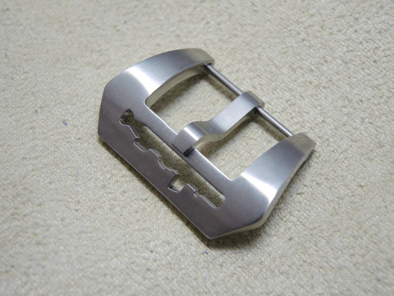 Brushed SS Buckle 24mm