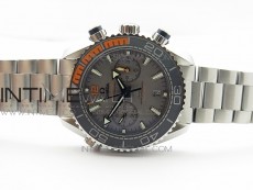 Planet Ocean Master Chronometer Chrono SS V2 OM 1:1 Best Edition Gray Dial on SS Bracelet A9900