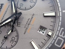 Planet Ocean Master Chronometer Chrono SS V2 OM 1:1 Best Edition Gray Dial on SS Bracelet A9900