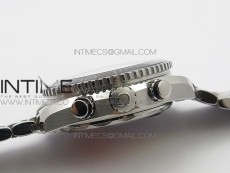 Planet Ocean Master Chronometer Chrono V2 SS OM 1:1 Best Edition Black Dial on SS Bracelet A9900
