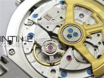 Rendez-Vous Night & Day SS ZF 1:1 Best Edition WhiteTextured Dial SS Bezel on SS Bracelet A898