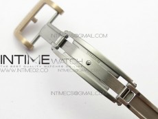 RM011 RG Chronograph RG Case KVF 1:1 Best Edition Crystal Skeleton Dial on Gray Rubber Strap A7750