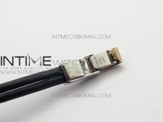 Reverso Ultra Thin Duoface RG SWF Gray Dial on Line Black Leather Strap Ronda Quartz