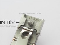 Constellation Ladies 27mm K11F 1:1 Best Edition SS/RG Diamonds Bezel White MOP Dial Stick Markers on SS/RG Bracelet ETA Quartz