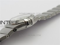 Constellation Ladies 27mm K11F 1:1 Best Edition SS Diamonds Bezel White MOP Dial Stick Markers on SS Bracelet ETA Quartz