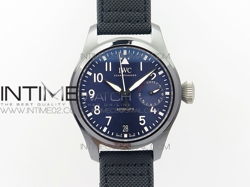 Big Pilot Real PR IW502003 Real Ceramic AZF 1:1 Best Edition on Black Calfskin Strap A51111 Big Pilot Real PR IW502003 Real Ceramic AZF 1:1 Best Edition on Black Calfskin Strap A51111