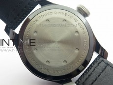 Big Pilot Real PR IW502003 Real Ceramic V2 ZF 1:1 Best Edition on Black Calfskin Strap A51111