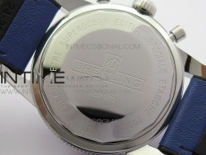 Super Ocean 1880 Heritage Blue Ceramic Bezel SS Blue Dial on A7750
