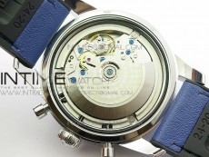 Super Ocean 1880 Heritage Blue Ceramic Bezel SS Blue Dial on A7750