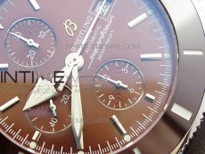 Super Ocean 1884 Heritage Blue Ceramic Bezel SS Brown Dial on A7750