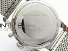 Super Ocean 1884 Heritage Black Ceramic Bezel SS Black Dial on A7750