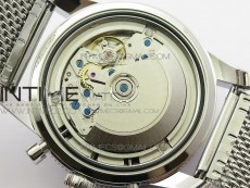 Super Ocean 1884 Heritage Black Ceramic Bezel SS Black Dial on A7750