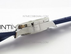 Challenger Chronograph SS Blue Dial on Rubber Strap A7750 (Free rubber strap)