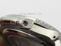 Nautilus Jumbo 5719 Super Replication Best Edition Full Paved Diamonds Dial on Full Paved Diamonds SS Bracelet PPF324