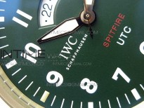 Pilot UTC Bronzo IW327101 ZF 1:1 Best Edition Dark Green Dial on Brown Leather Strap A35111