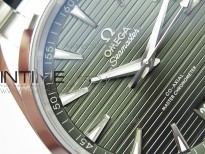 Aqua Terra 150M Master Chronometers VSF 1:1 Best Edition Green Dial on SS Bracelet A8900 Super Clone