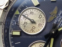 Avenger Chronograph 43mm SS B12F Best Edition Blue Dial on SS Bracelet A7750