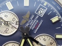 Avenger Chronograph 43mm SS B12F Best Edition Blue Dial on SS Bracelet A7750