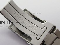 Avenger Chronograph 43mm SS B12F Best Edition White Dial on SS Bracelet A7750